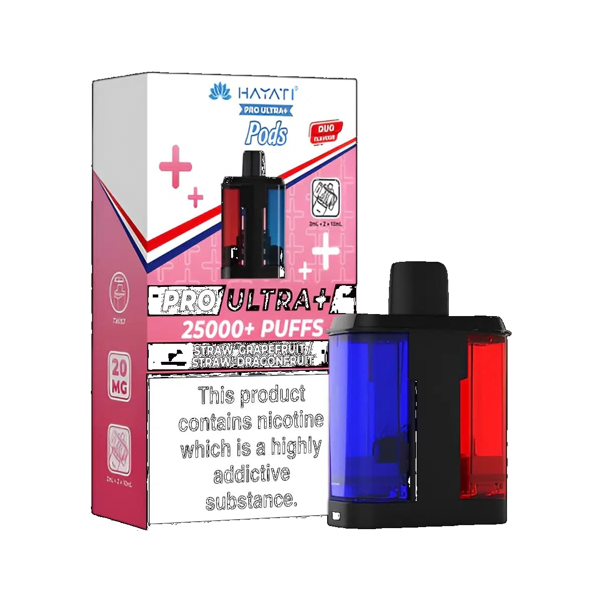 Hayati Pro Ultra Plus 25K Prefilled Pod & Refill Containers - Image 16
