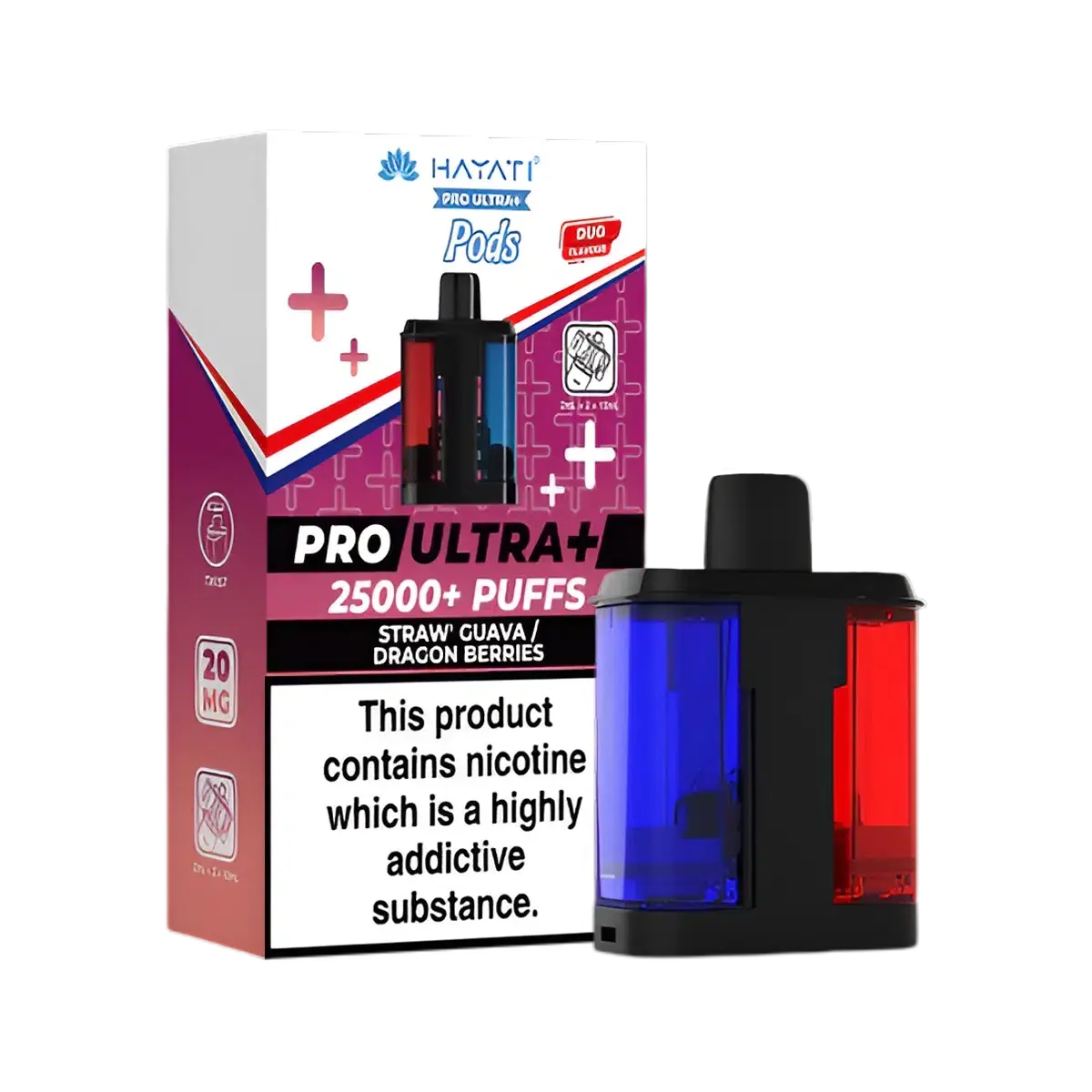 Hayati Pro Ultra Plus 25K Prefilled Pod & Refill Containers - Image 17