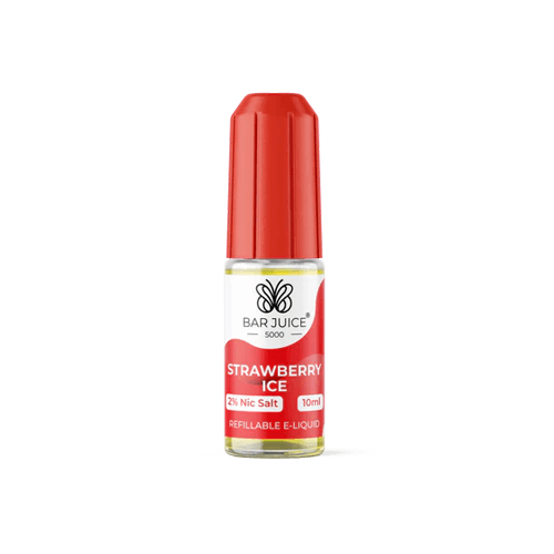 Strawberry Ice Nic Salt E-Liquid by Bar Juice 5000 10ml