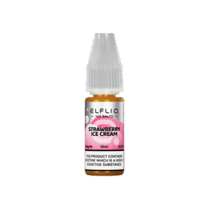 Strawberry Ice Cream Nic Salt E-Liquid by Elf Bar 10ml