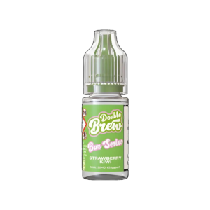 Strawberry Kiwi Nic Salt E-Liquid by Double Brew 10ml