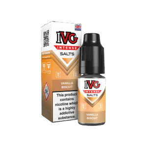 Vanilla Biscuit Intense Nic Salt E-Liquid by IVG 10ml