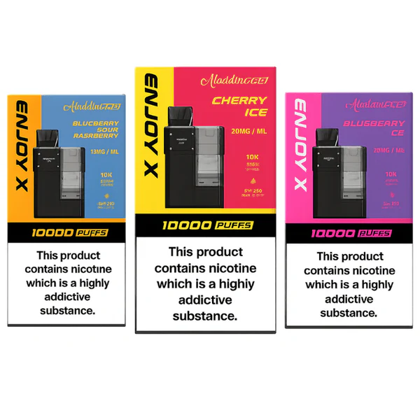 aladdin pro enjoy x 10k replacement pod vapegrape uk online vape shop
