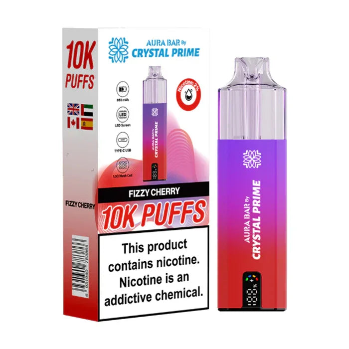 Crystal Prime 10000 Puffs Vape Aura Bar Pre-Filled Pod Kit - Image 10