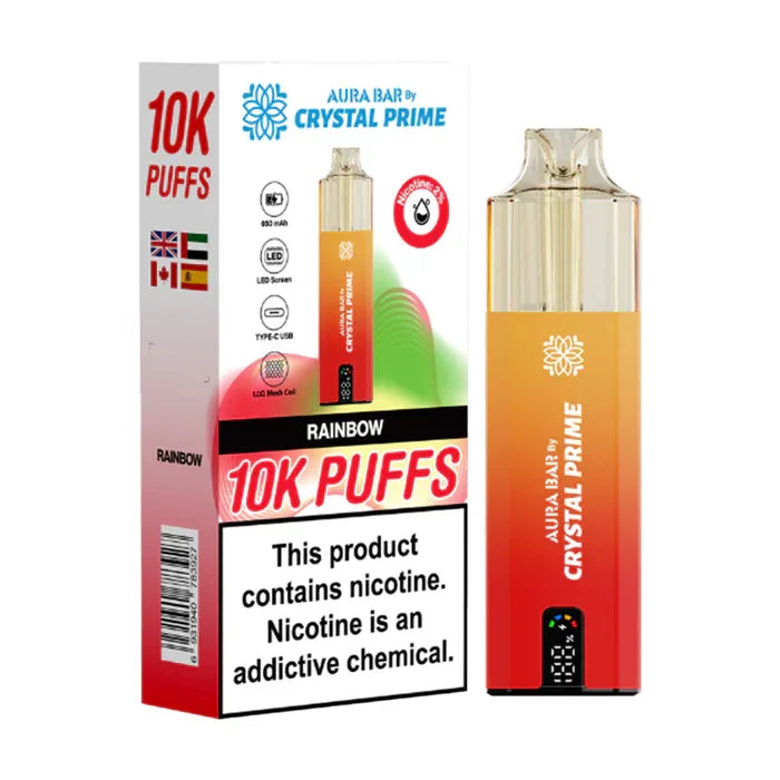 Crystal Prime 10000 Puffs Vape Aura Bar Pre-Filled Pod Kit - Image 18