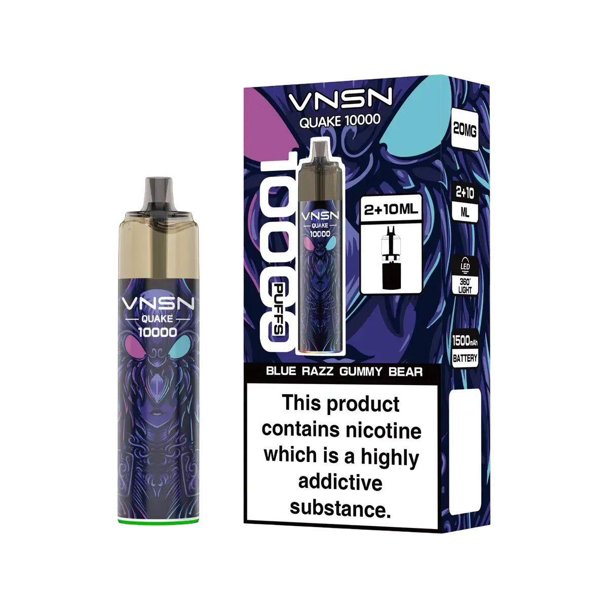 VNSN Quake 10K Vape Kit - Image 3