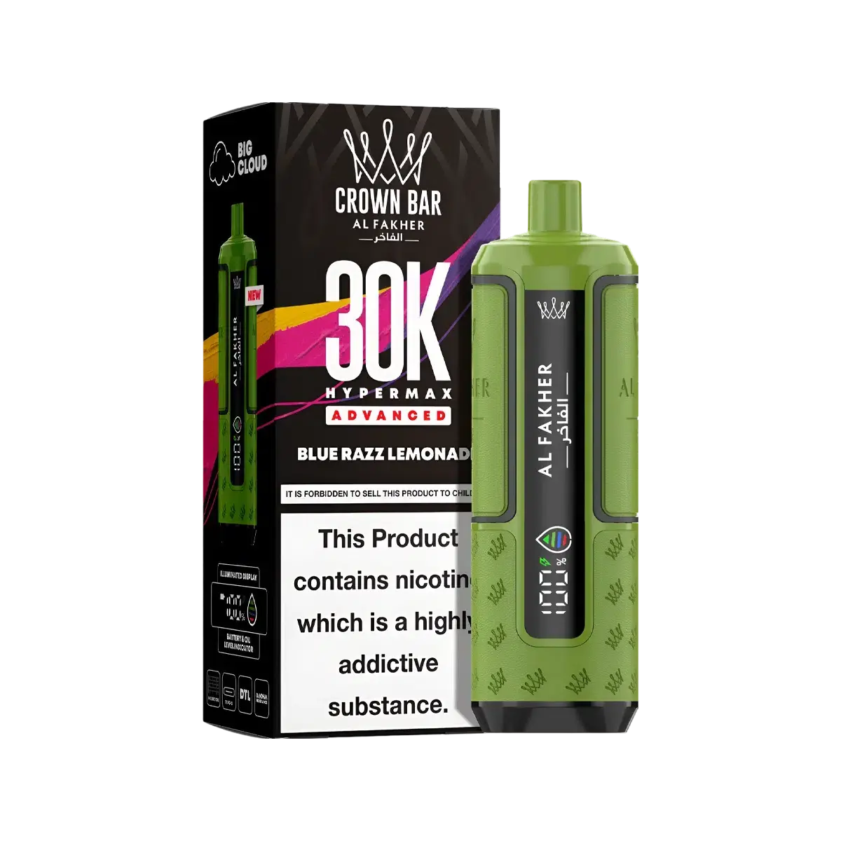 Al Fakher 30K Hypermax Prefilled Vape Kit - Image 8