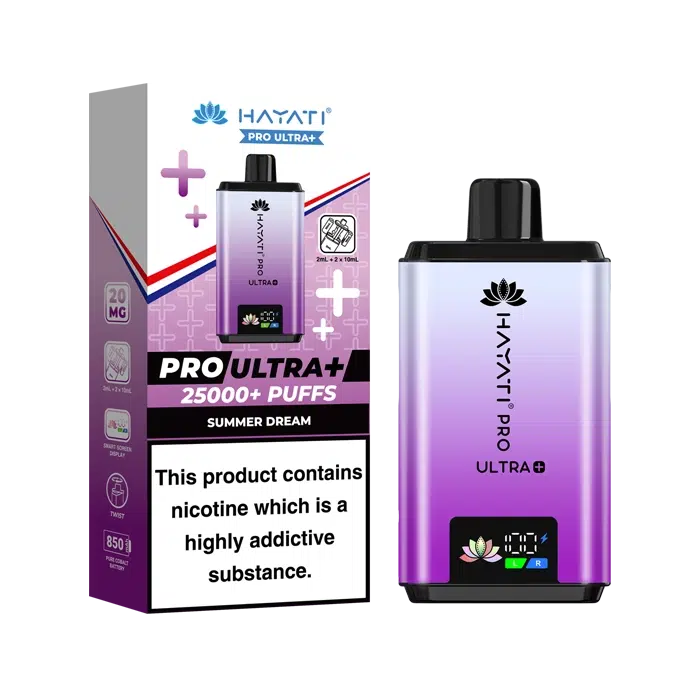 Hayati Pro Ultra Plus 25000 Prefilled Pod Kit - Image 8
