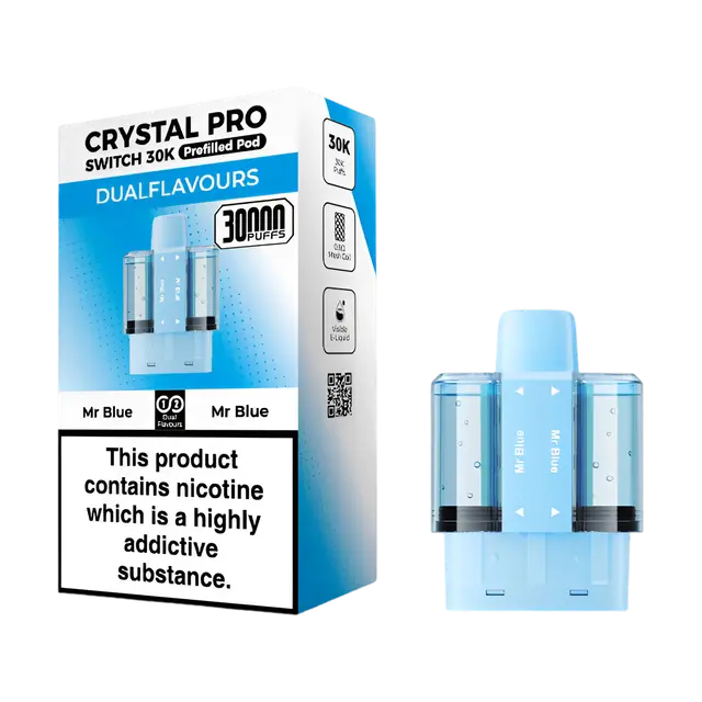 Crystal Pro 30K Prefilled Pods