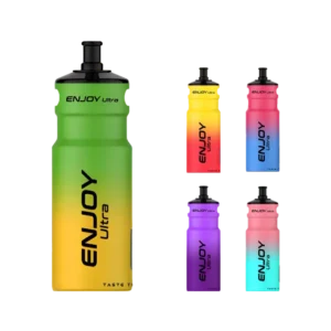 enjoy ultra 9000 water bottle refillable vape kit main vapegrape uk online vape shop