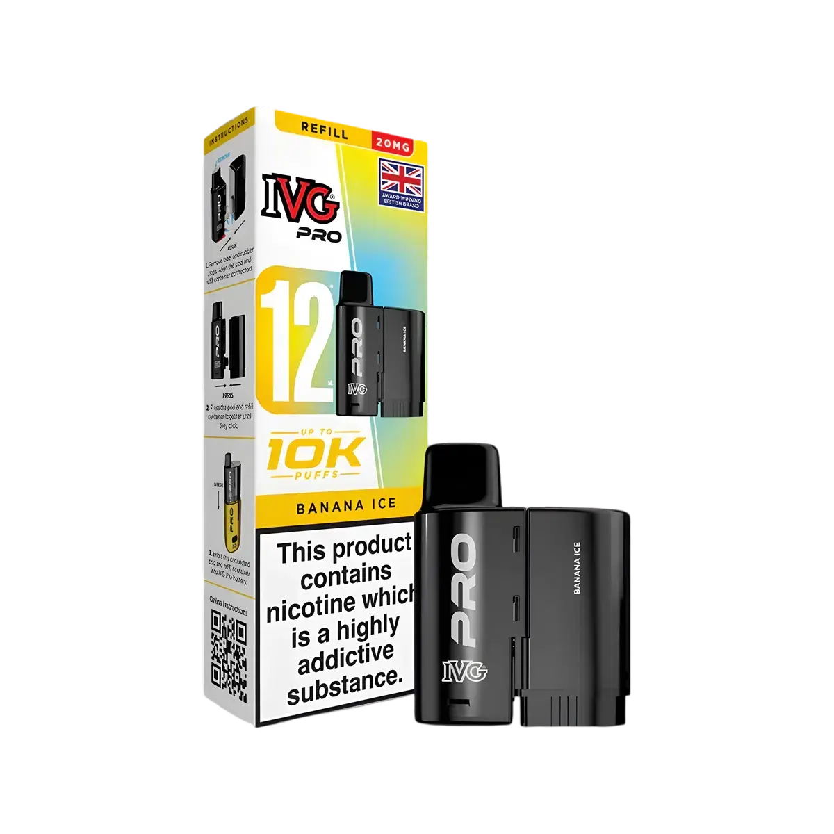 IVG PRO 12 10K Refill Pods