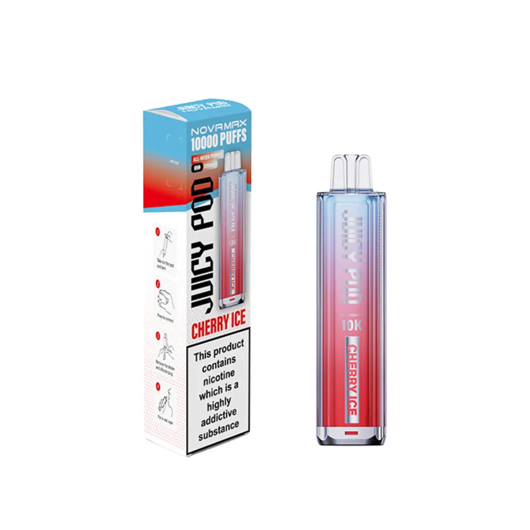 Juicy Pod NovaMax 10K Rechargeable Pod Kit - Image 8