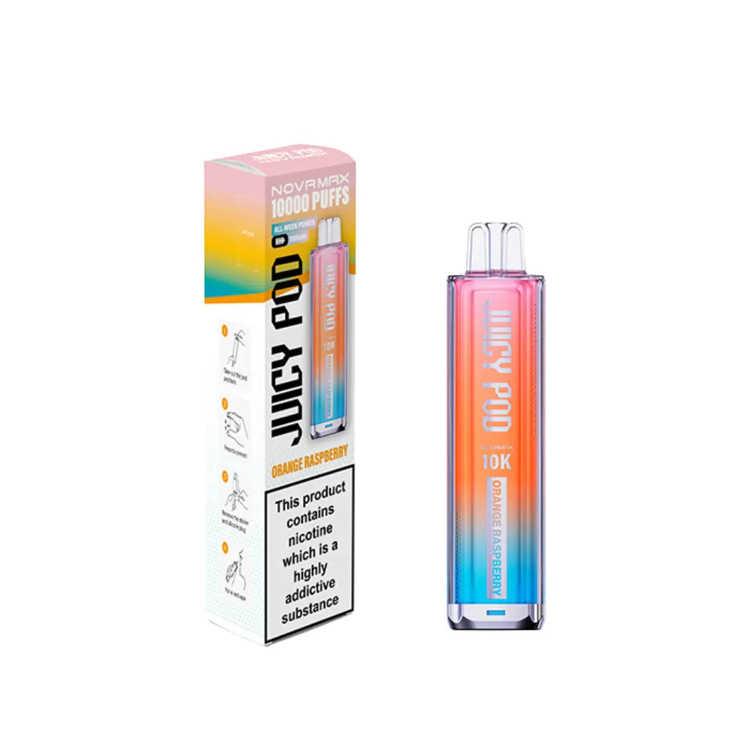 Juicy Pod NovaMax 10K Rechargeable Pod Kit - Image 13