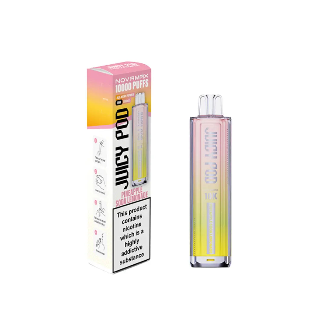 Juicy Pod NovaMax 10K Rechargeable Pod Kit - Image 14