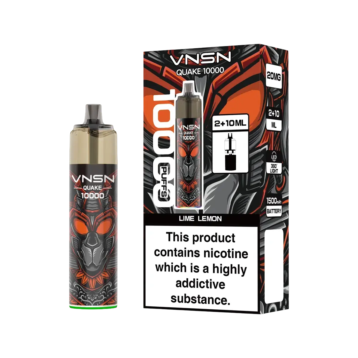 VNSN Quake 10K Vape Kit - Image 7