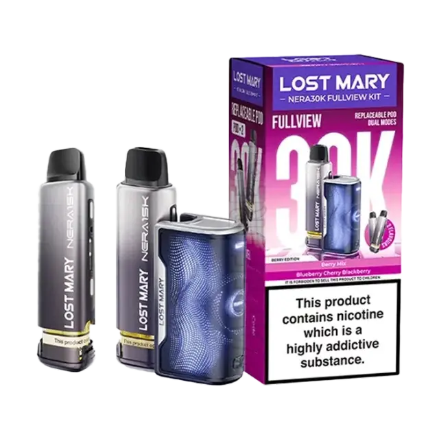 Lost Mary Nera 30K Fullview Pod Kit - Image 3