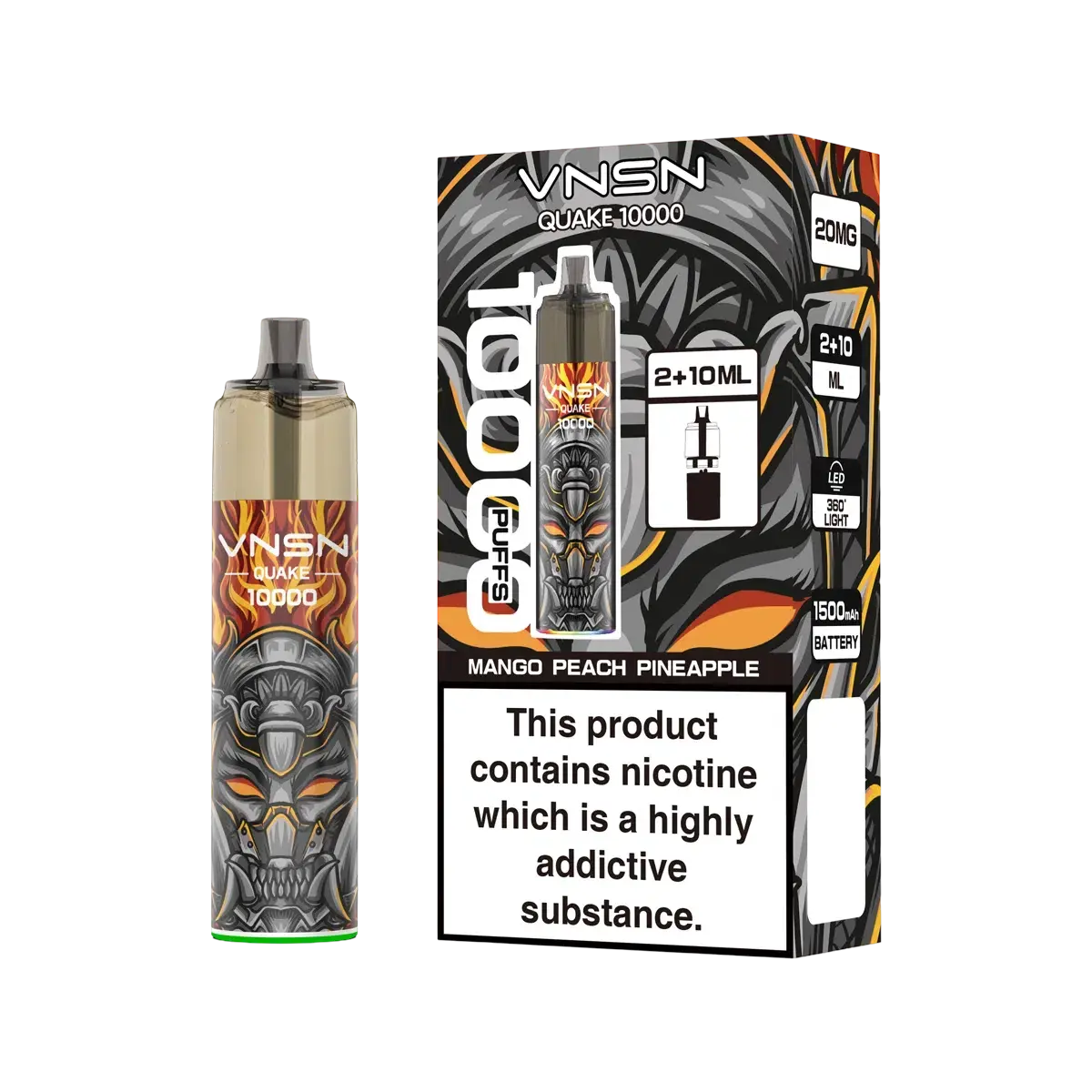 VNSN Quake 10K Vape Kit - Image 9