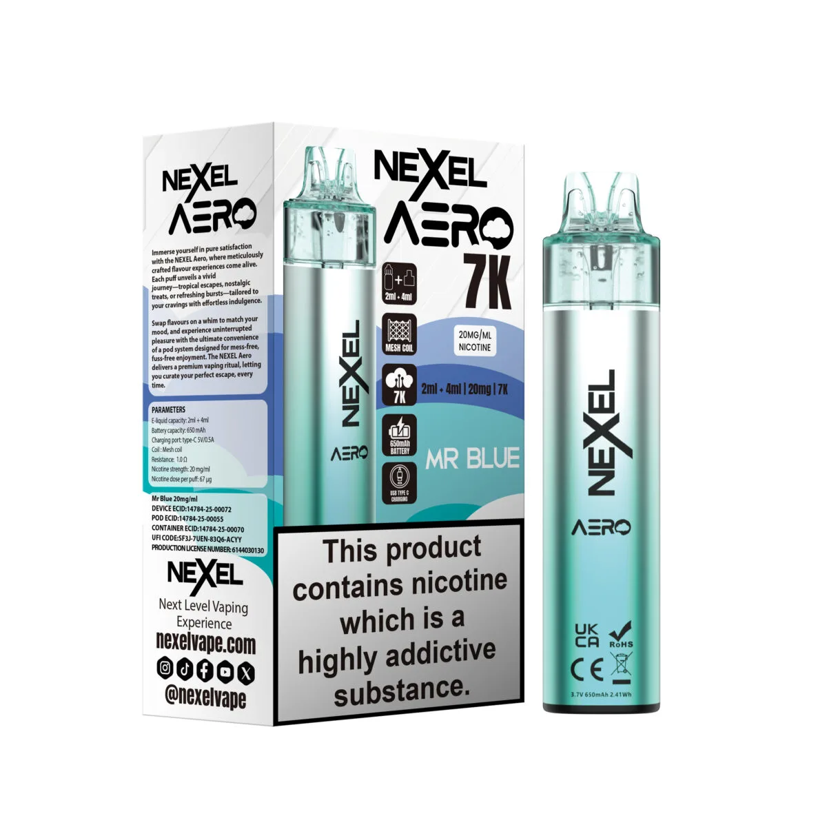 nexel-aero-7k-vape-kit