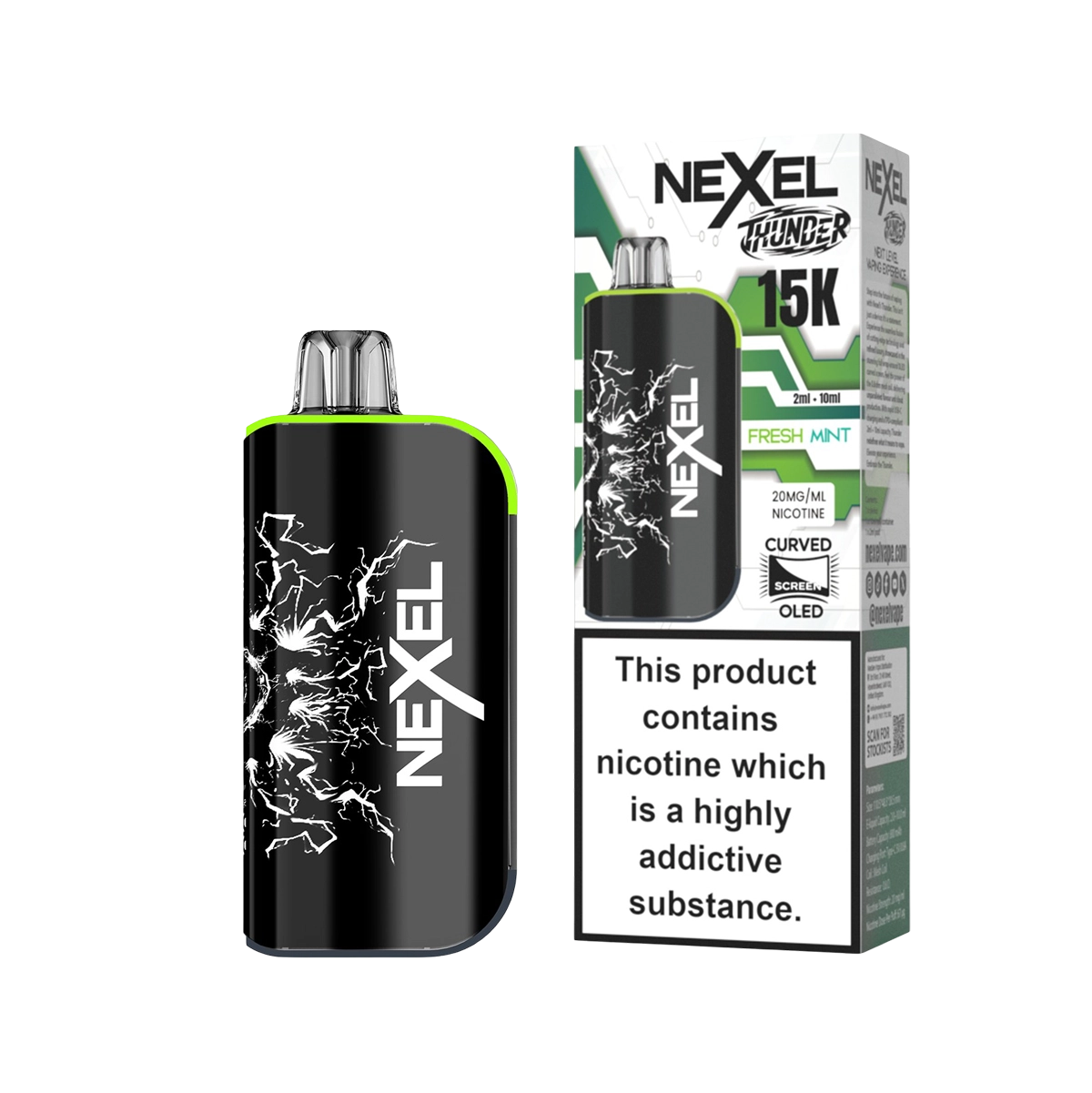 Nexel Thunder 15K Prefilled Pod Kit - Image 9