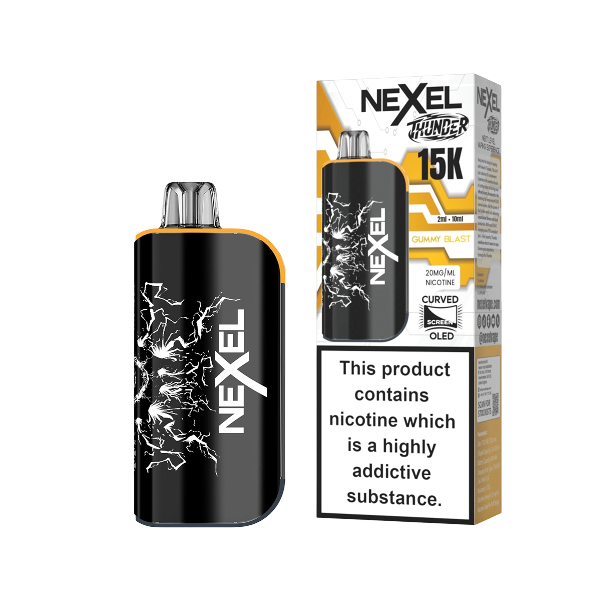 Nexel Thunder 15K Prefilled Pod Kit - Image 10
