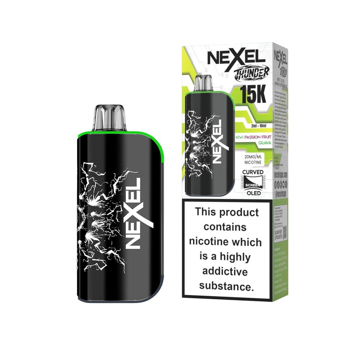 Nexel Thunder 15K Prefilled Pod Kit - Image 11