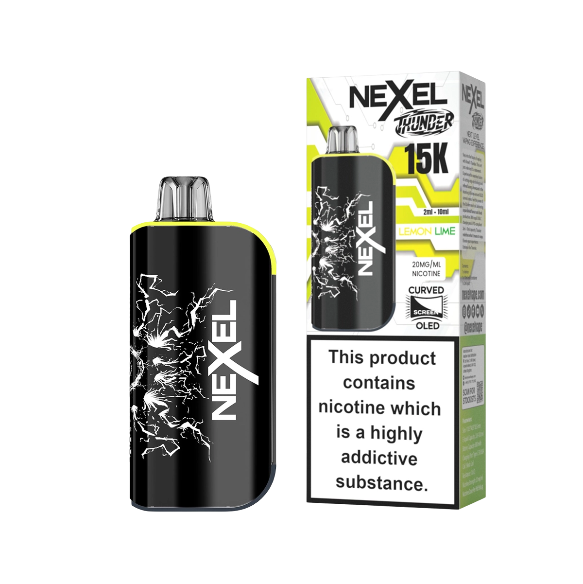 Nexel Thunder 15K Prefilled Pod Kit - Image 12