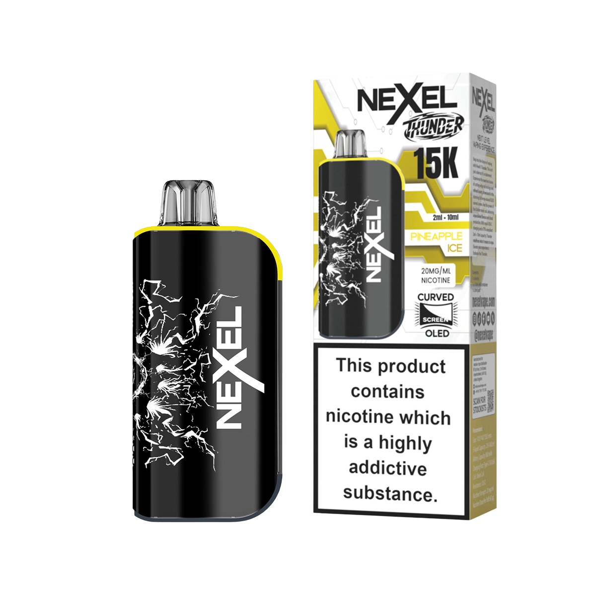 Nexel Thunder 15K Prefilled Pod Kit - Image 14