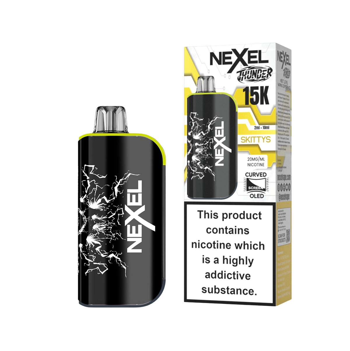 Nexel Thunder 15K Prefilled Pod Kit - Image 16