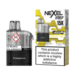 Nexel Thunder 15K Prefilled Pods and Refill Containers