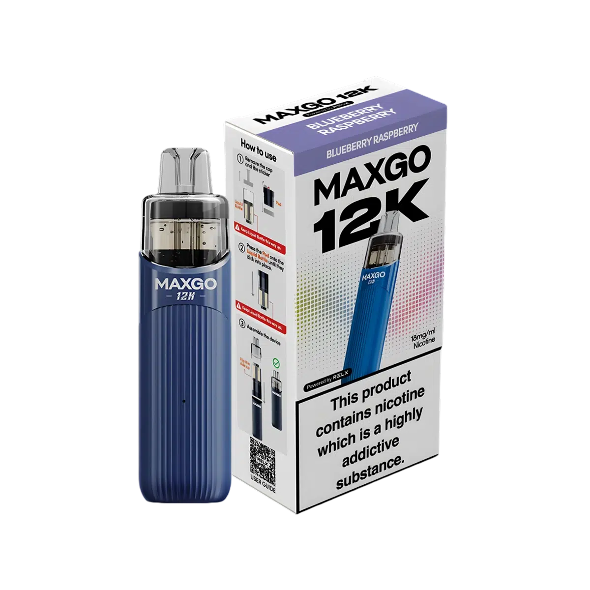 Relx Maxgo 12K Prefilled Pod Kit - Image 4