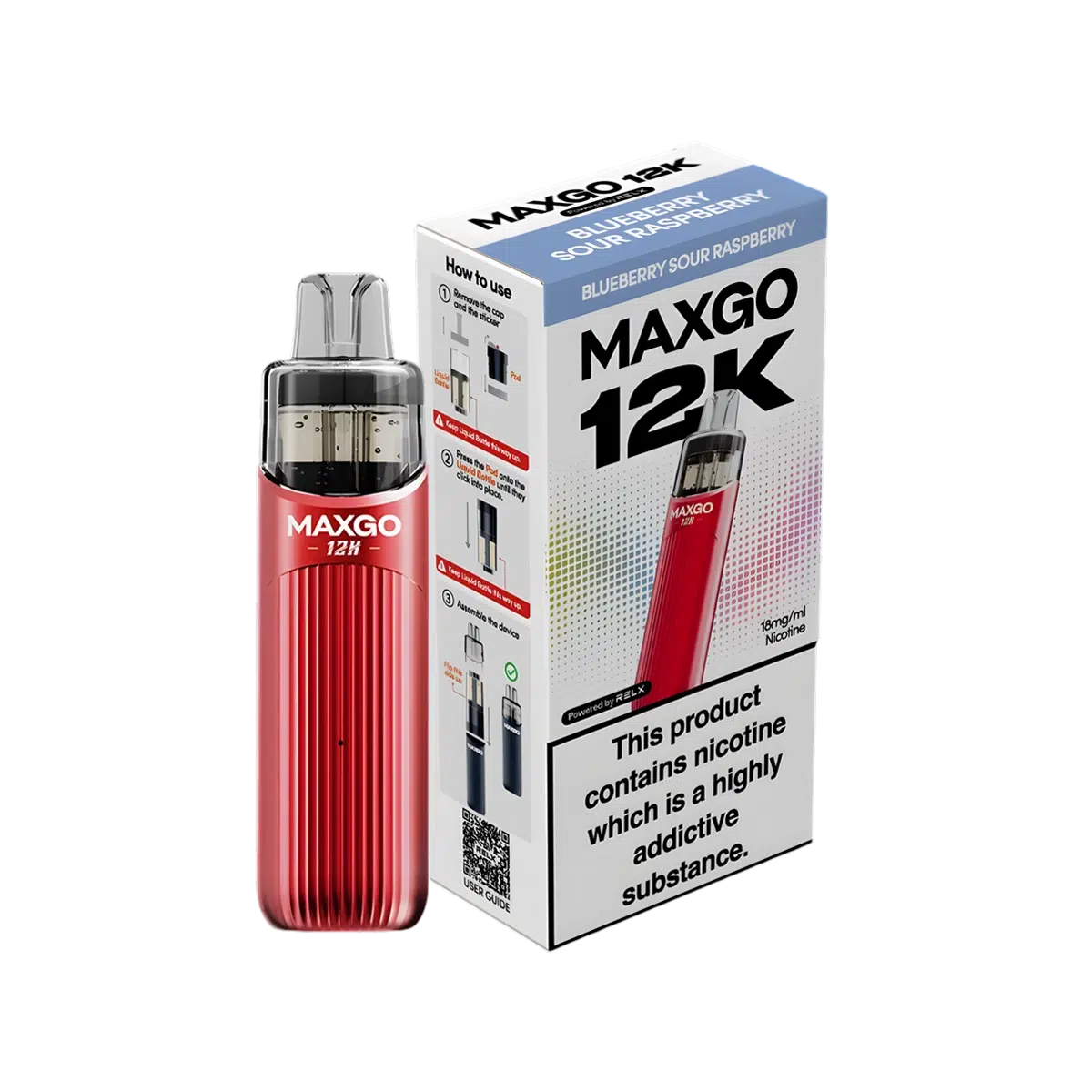 Relx Maxgo 12K Prefilled Pod Kit - Image 5