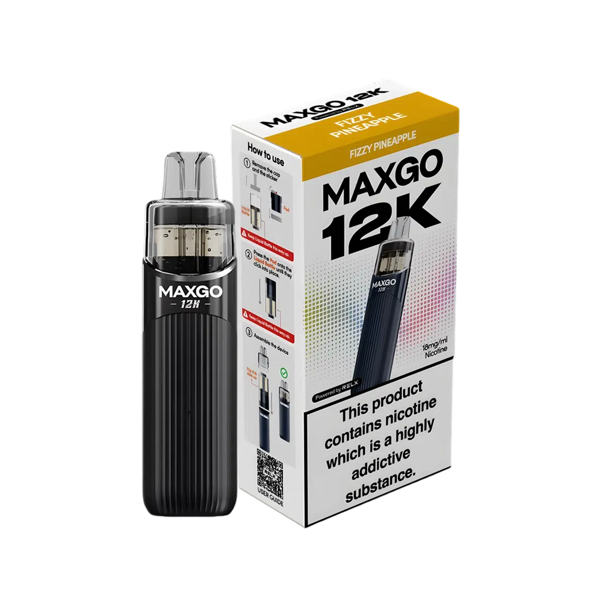 Relx Maxgo 12K Prefilled Pod Kit - Image 9
