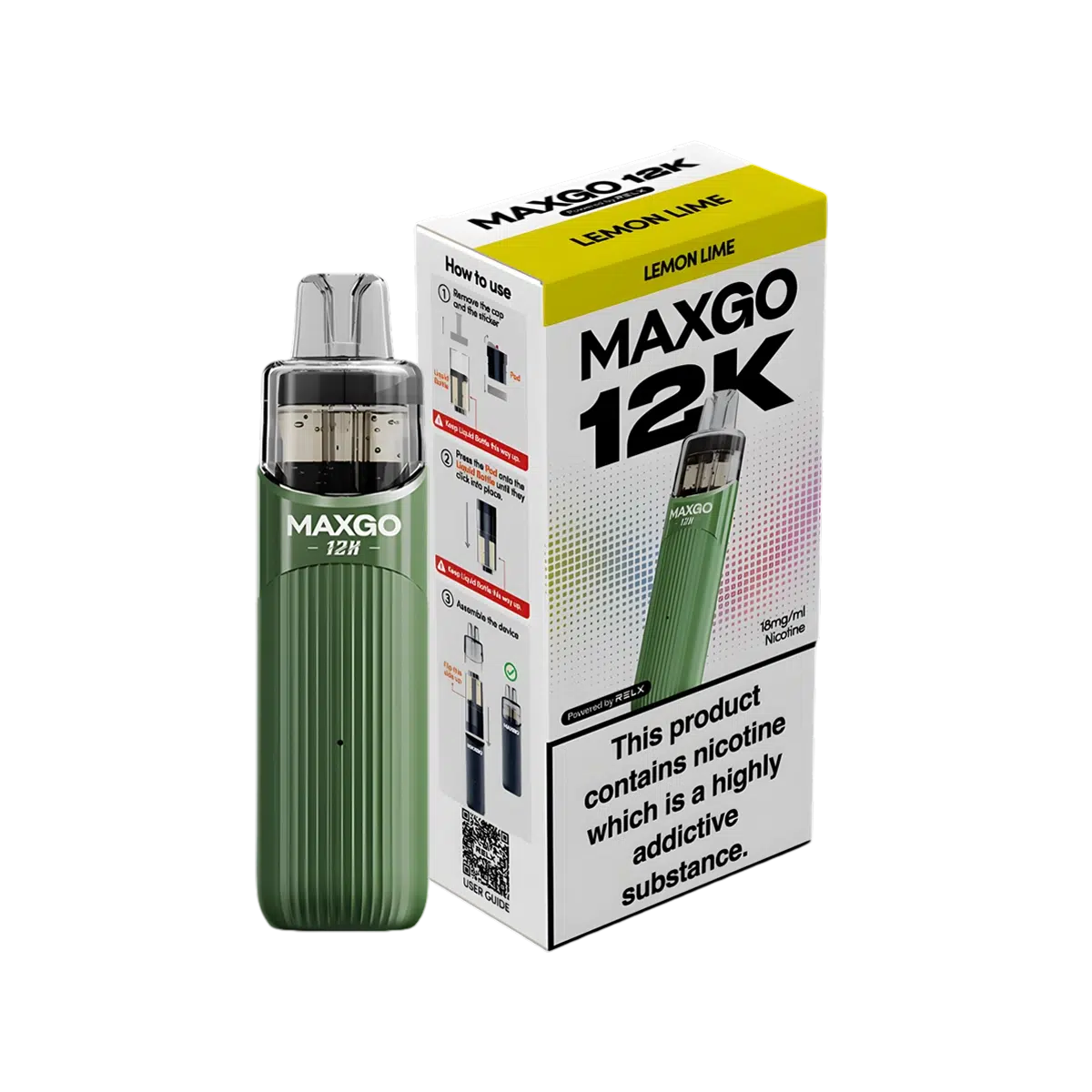 Relx Maxgo 12K Prefilled Pod Kit - Image 11