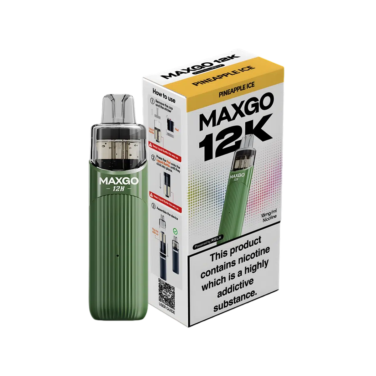 Relx Maxgo 12K Prefilled Pod Kit - Image 12