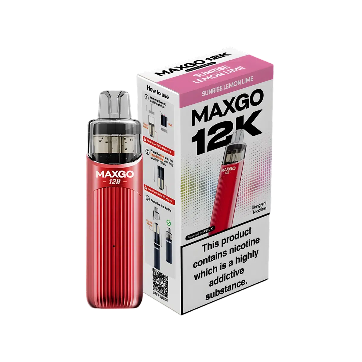 Relx Maxgo 12K Prefilled Pod Kit - Image 14