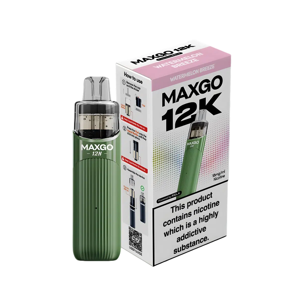 Relx Maxgo 12K Prefilled Pod Kit - Image 16