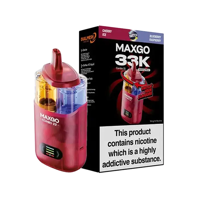 RELX Maxgo Combo 33K Dual Flavour Prefilled Pod Kit - Image 4