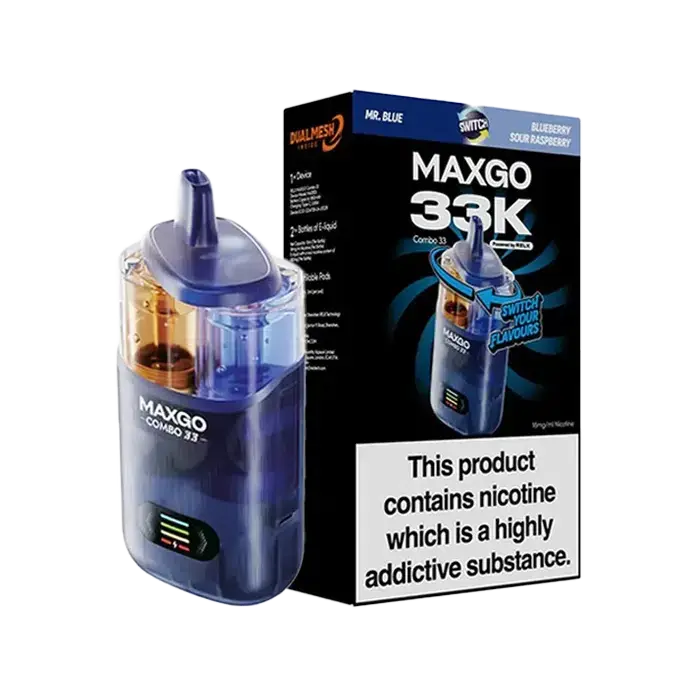 RELX Maxgo Combo 33K Dual Flavour Prefilled Pod Kit - Image 5