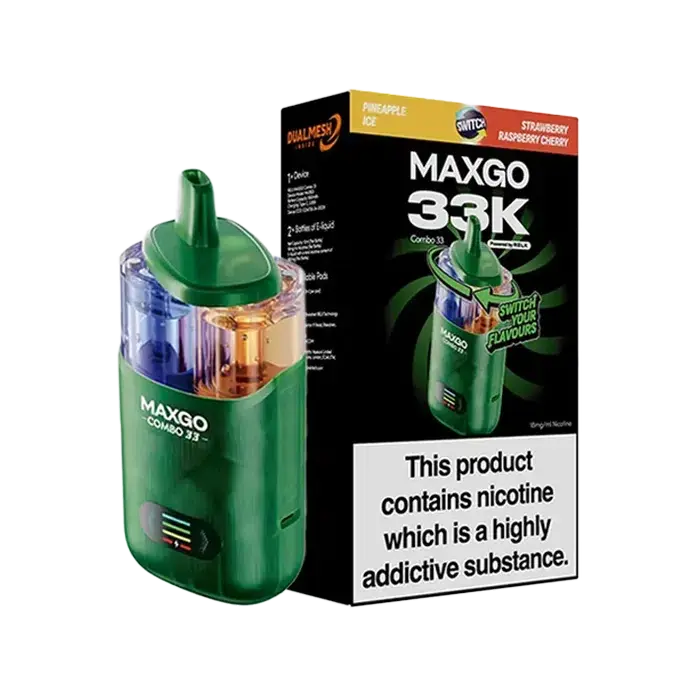 RELX Maxgo Combo 33K Dual Flavour Prefilled Pod Kit - Image 7
