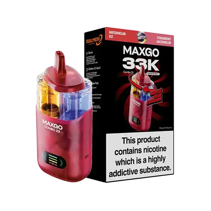 RELX Maxgo Combo 33K Dual Flavour Prefilled Pod Kit - Image 11