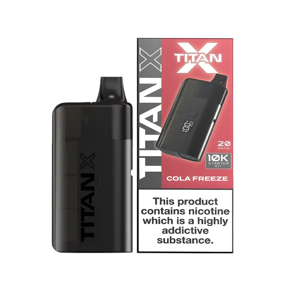 Titan X Prefilled Pod Vape Kit – 10,000 Puffs - Image 6