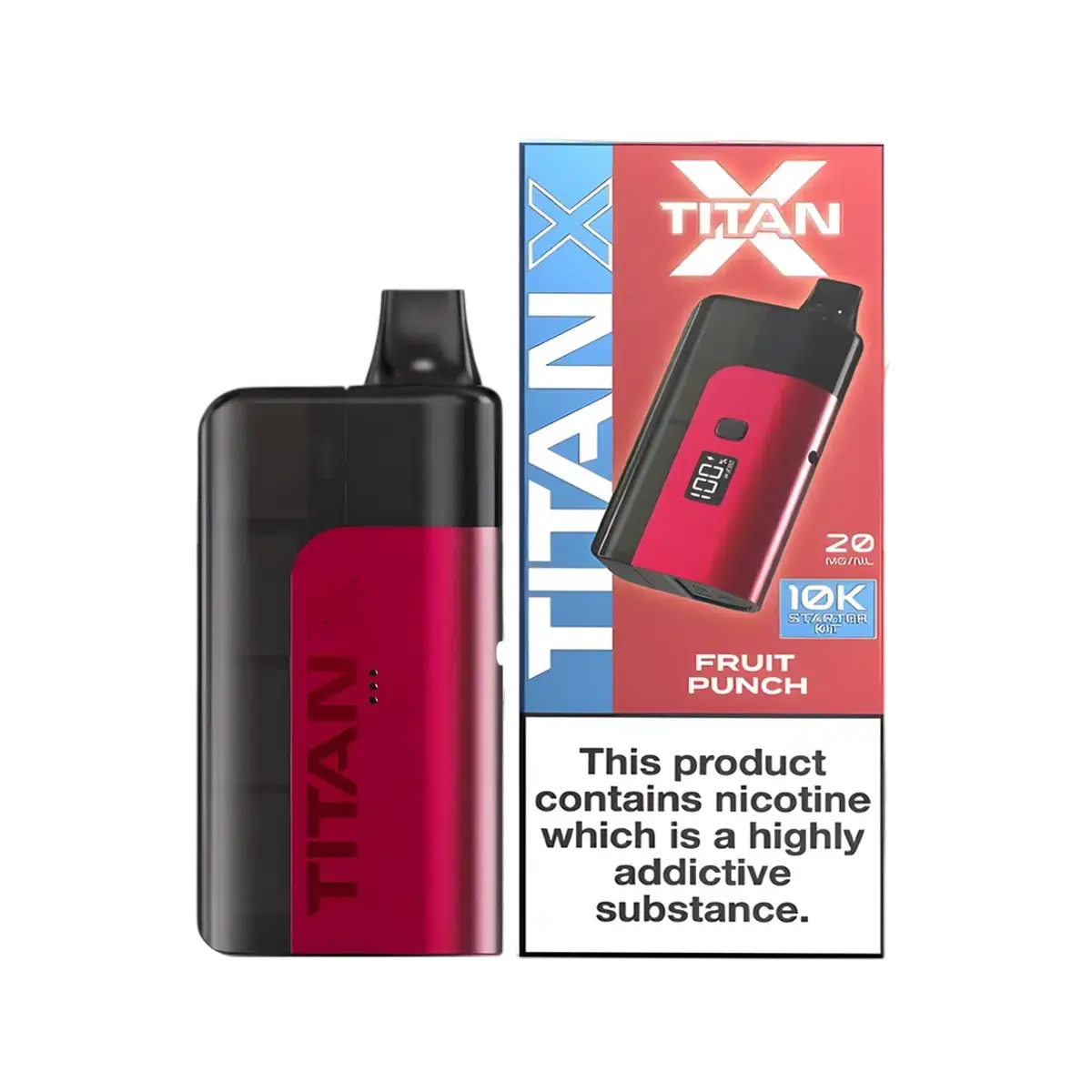 Titan X Prefilled Pod Vape Kit – 10,000 Puffs - Image 7