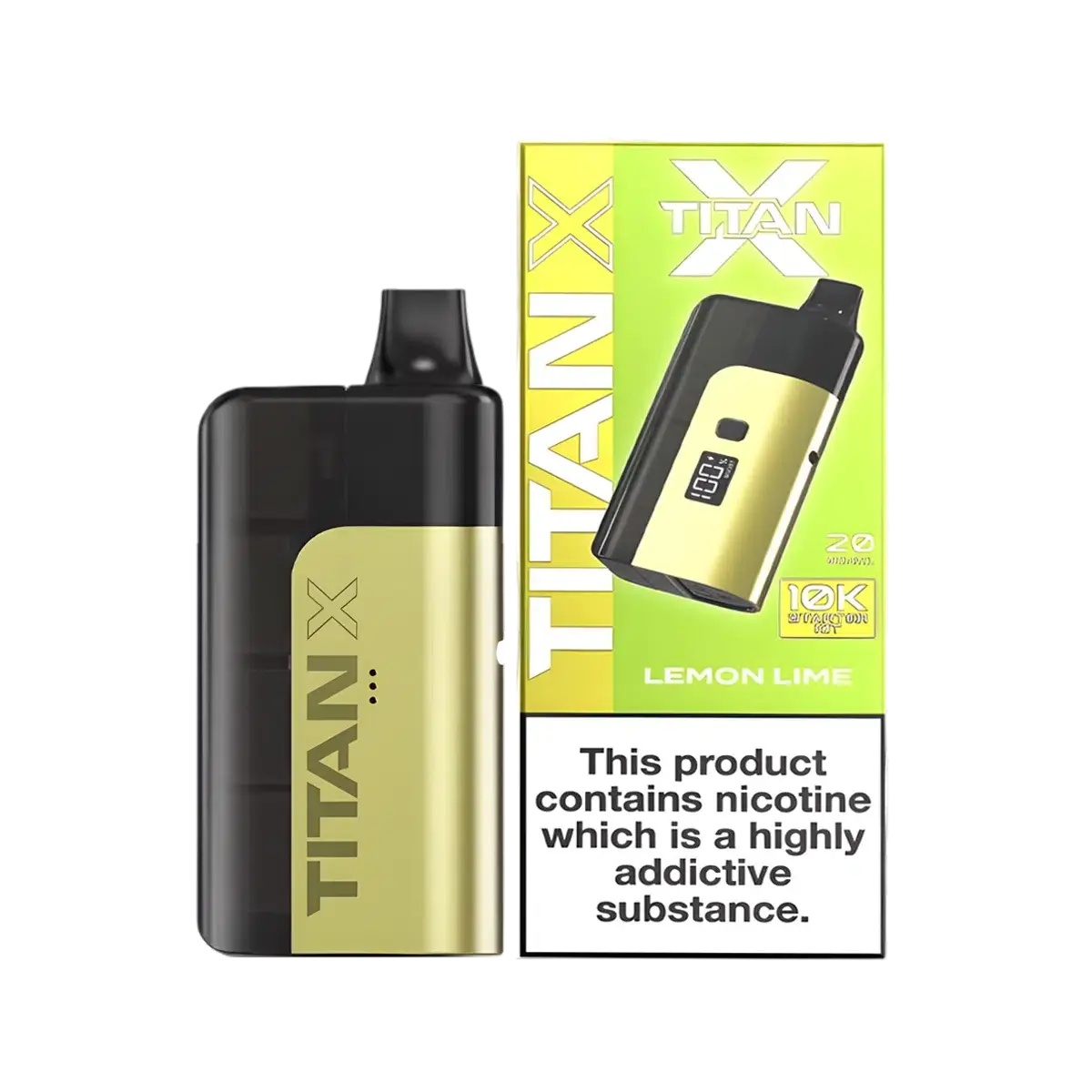 Titan X Prefilled Pod Vape Kit – 10,000 Puffs - Image 8