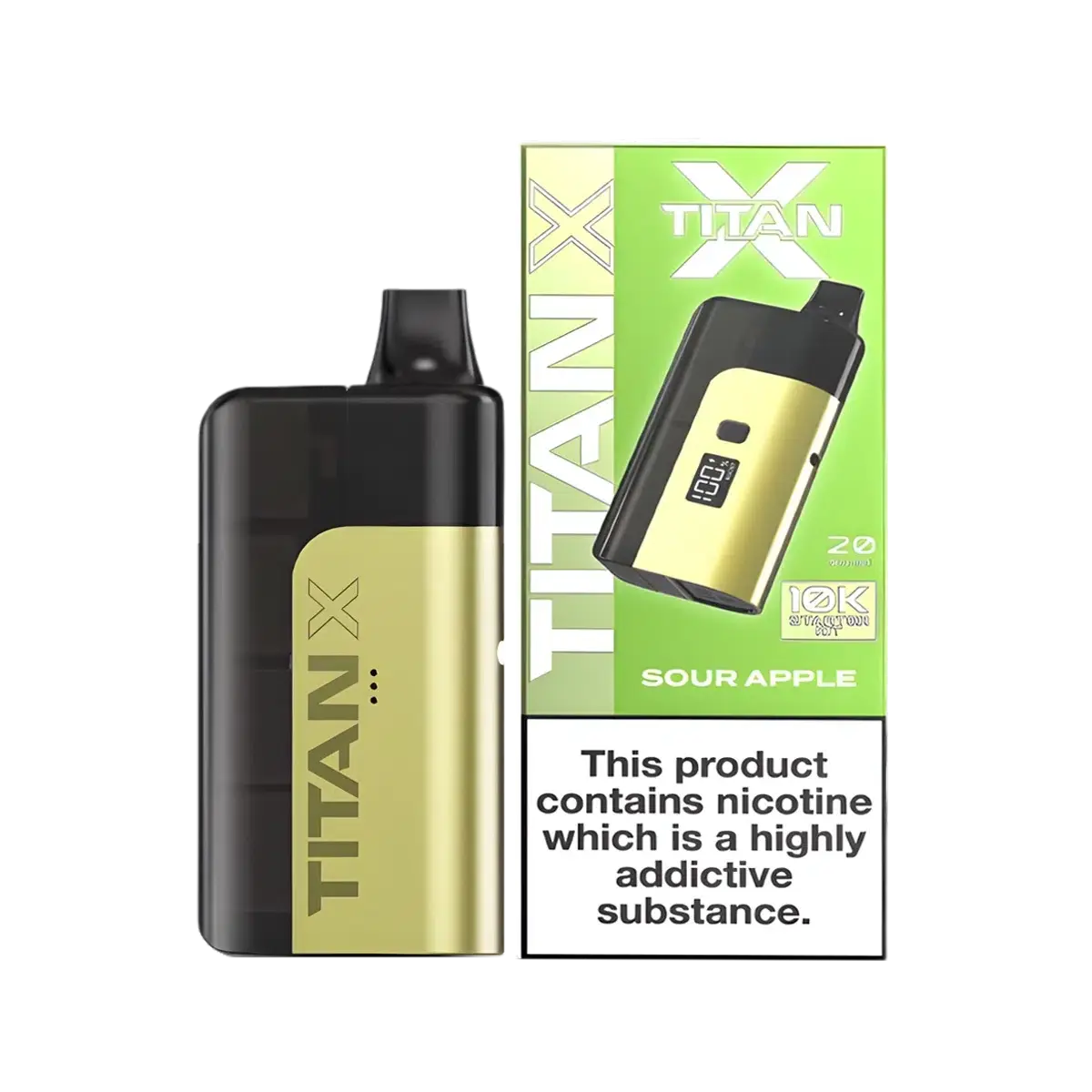 Titan X Prefilled Pod Vape Kit – 10,000 Puffs - Image 11