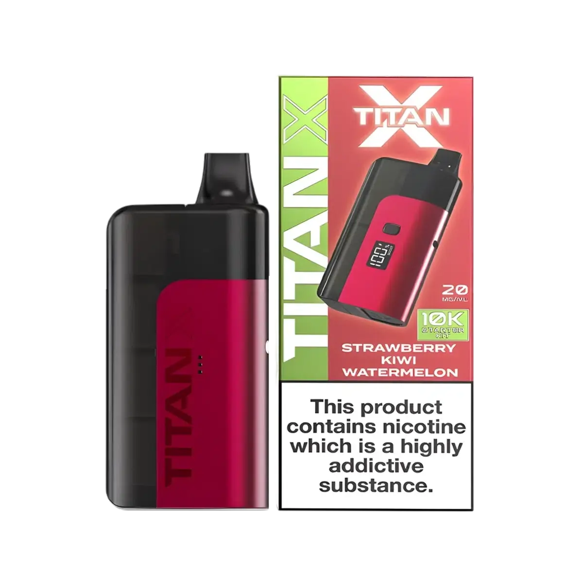 Titan X Prefilled Pod Vape Kit – 10,000 Puffs - Image 12