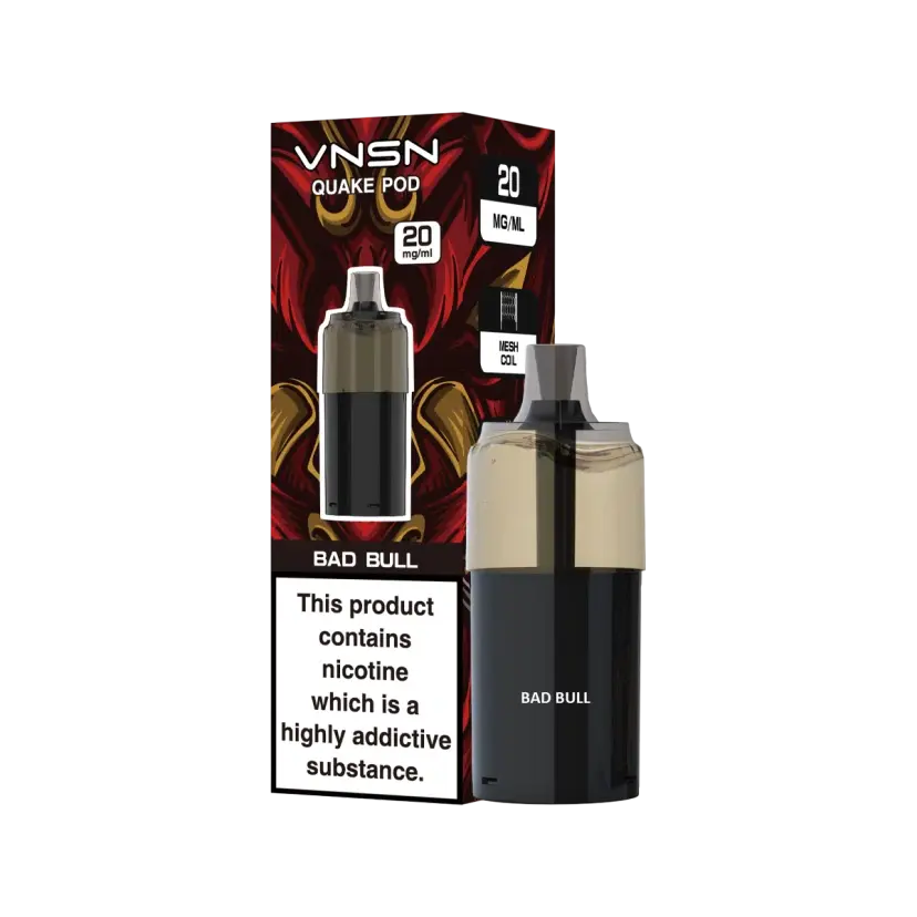 VNSN Quake 10000 Pod Refill Container Vapegrape UK Online Vape Shop